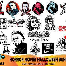 50 horror movies svg bundle, halloween svg