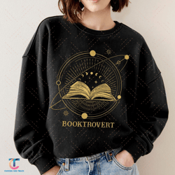 booktrovert sweatdigital, book lover hoodie, book reading digital, librarian gifts, bookish digital, teacher digita