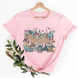 retro disneyland resort shirt, vintage disneyland parks shirt, disney 100 years of wonder shirt, disneyland family trip