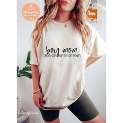 boy mama shirt, from son up to son down shirt, mothers day shirt, mom shirt, mommy shirt, gift for mom, mom life shirt,