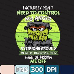 Funny Sarcastic Png, I Actually Don't Need To Control My Anger Png, Sarcastic Png, Turtle Ninja Png