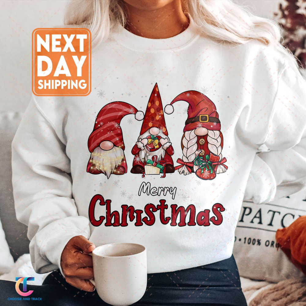 Gnome Family Christmas Sweatshirt, Matching Christmas Family Shirt, Family Christmas Shirts 2022 - 1.jpg