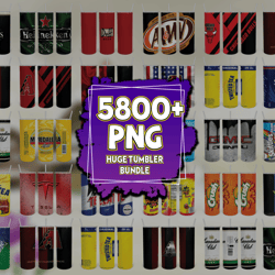 5800 huge tumbler bundle, tumbler png, tumbler template