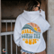Here Comes The Sun Hoodie, Beach Sweatshirt, Trendy hoodie, Hoodie with words on back, Aesthetic Shirt, Preppy Shirt, Wavy Words - 1.jpg