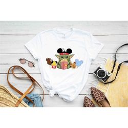Baby Yoda Disney Snacks T-shirt, Disney Snacks Tee, Disney Yoda Shirts, Disneyland Shirts, Disneyworld Shirts, Baby Yoda