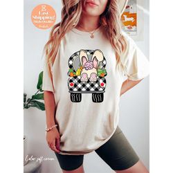 happy easter shirt, vintage truck easter gifts, womens easter shirt, easter t-shirt, easter bunny shirt, cute easter shi