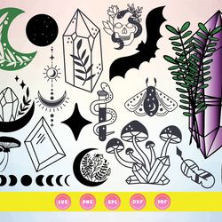 ultimate bundle 100 files witchcraft svg