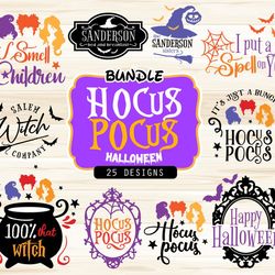 halloween svg, hocus pocus, halloween bundle svg, halloween pack svg, sanderson svg, halloween svg, svg for cricut