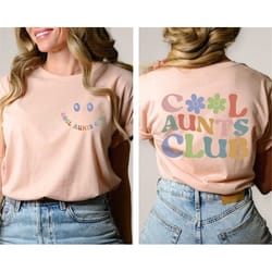 cool aunts club shirt, auntie shirt, like a mom shirt, gifts for aunt, cool aunt shirt, aunt gift, sister gifts, mothers