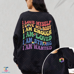 love myself rainbow digital, pride lgbt sweatdigital, gay rights digital, lgbt rainbow, pride , lesbian tdigital, t