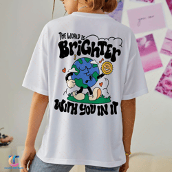 mental health hoodie, mental health awareness sweatdigital, the world is brighter with you in it sweatdigital, aest