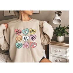 positive affirmation sweatshirt, valentines day shirt, couple matching shirt, mother's day shirt