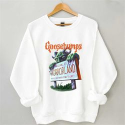 goose bumps 90s vintage shirt, goosebumps zombie shirt, halloween shirt, spooky shirt, fall shirt, halloween vintage t-s