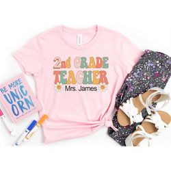 second grade teacher shirt, 2nd grade teacher, back to school shirt ,kindergarten teacher shirt, teacher shirt,