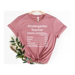 kindergarten teacher nutrition shirt, teacher shirt, teacher gift, teacher graduate gift, teacher appreciation gift, tea