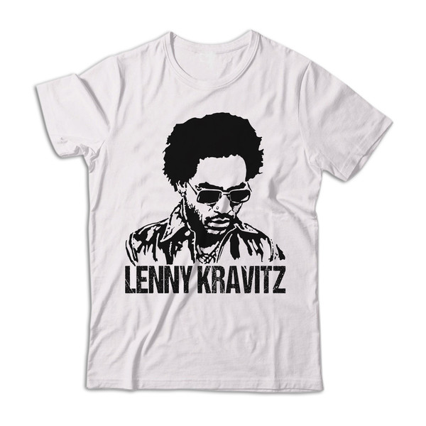 Black Art Singer Lenny Kravitz T Shirt, Lenny Kravitz Shirt