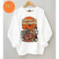 everyday is halloween sweatshirt, halloweentown university sweatshirts, pumpkin halloweentown shirt, fall sweatshirts, h