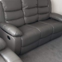 recliner leather sofas available, cash on delivery, inbox for price