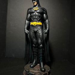 Batman Sculpture, Batman DC printed hand painted custom figure, Batman figure handpaint high detail, Batman 3D figure