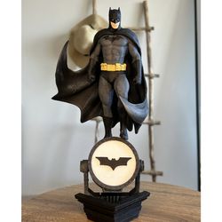 Batman DC printed hand painted custom statue 1/6, Batman figure handpaint high detail, Batman 3D figure 1/6