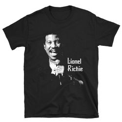black and white r&b singer lionel richie t shirt, lionel richie shirt, lionel richie t shirt, singer lionel richie shirt