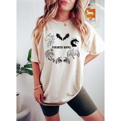 fourth wing shirt, rebecca yoros tee, violet sorrengail, xaden ridorson, woman aesthetic gift, romantasy fantasy, bookis