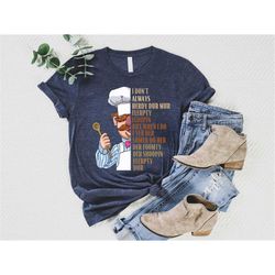 swedish chef shirt, vert der ferk sweatshirt, i don't always herdy dur mur tee, 80s classic movie tshirt, retro wtf sarc