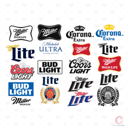 beer brand logo bundle, trending svg, beer brand logo svg, brand logo svg, beer gift svg, beer brand bundle svg