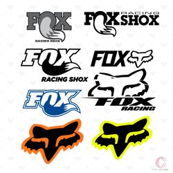 fox racing logo svg, motocross svg, mountain bike bundle svg