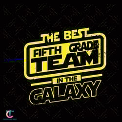 fifth grade team svg, back to school svg, 5th grade team svg, galaxy school svg, best grade svg, best school svg, h