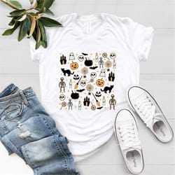 halloween t-shirts, cute teacher halloween t-shirts, cute halloween theme shirt for women, mom halloween t-shirts, fall