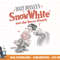 Disney Snow White & Dopey Distressed Portrait png, sublimation, digital print.jpg