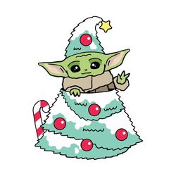 aby yoda svg disney christmas svg ,the mandalorian the child star wars , christmas, christmas svg,  silhouette svg fies