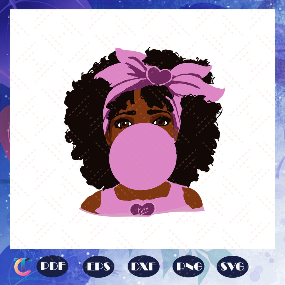 Bubble-Gum-Little-Black-Girl-Portrait-sexy-black-girl-black-lives-matter-black-girl-magic-sexy-girl-sexy-queen-black-queen-black-queen-birthday-Files-For-Silhou