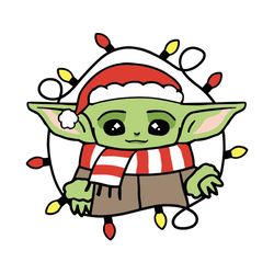 baby yoda svg christmas png cut file layered by color , star wars the mandalorian the child christ,  silhouette svg fies