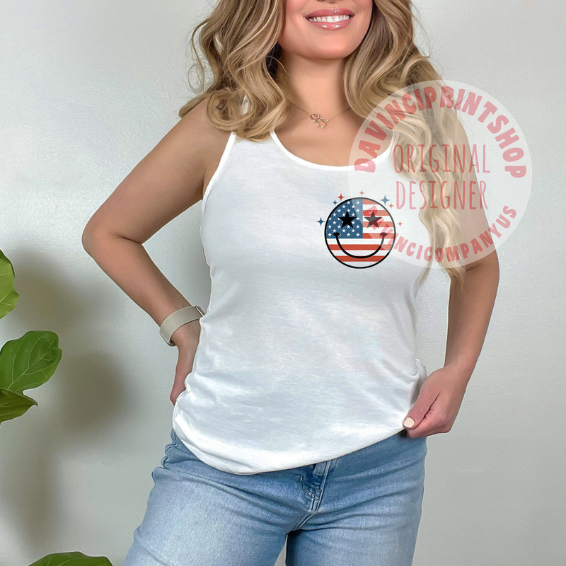 Party in the USA svg, 4th of July svg, 4th of July png, Usa Sublimation, 4th Of July Shirt Design, Retro Smiley Face png, usa svg, Retro svg - 4.jpg