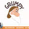 Disney Snow White & The Seven Dwarfs Grumpy Face png, sublimation, digital print.jpg