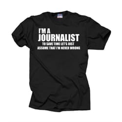 journalist t-shirt funny journalist tee shirt gift for journalist journalism tee