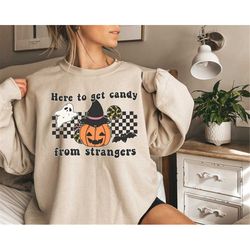 here to get candy from strangers shirt,halloween pumpkin boo shirt,thief boo shirt,2022 happy halloween tee,halloween wi