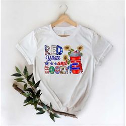 red white and boozy shirt, patriotic shirt, 4th of july shirt, memorial day shirt, red white blue shirt, unisex shirt, a