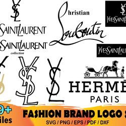 yves saint laurent bundle svg, ysl svg, ysl logo svg