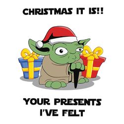 yoda christmas svg, star wars christmas svg, yoda, star wars, christmas svg, silhouette svg fies