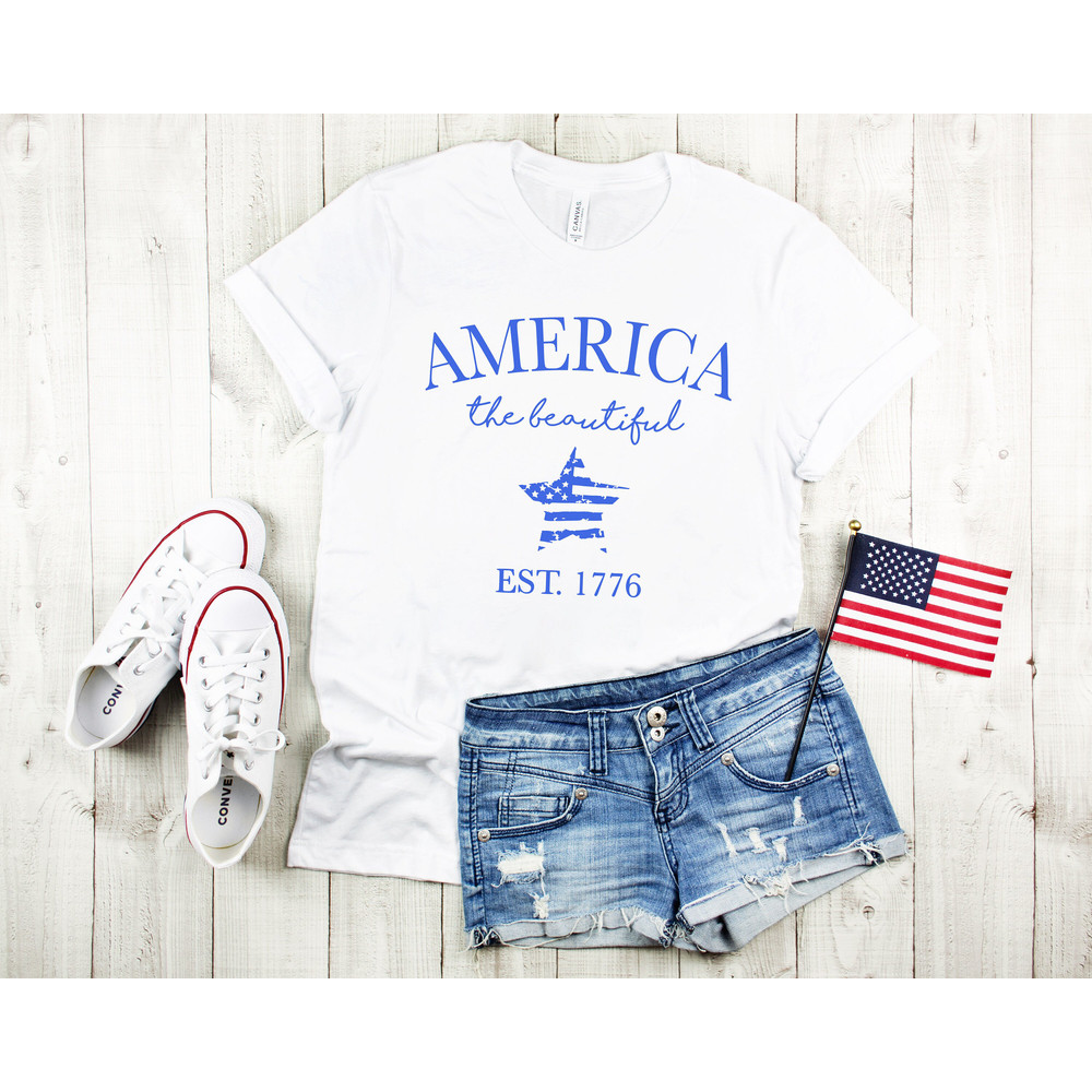 4th of July America The Beautiful Shirt,Freedom Shirt,Fourth Of July Shirt,Patriotic Shirt,Independence Day Shirts,Patriotic Family Shirts - 3.jpg