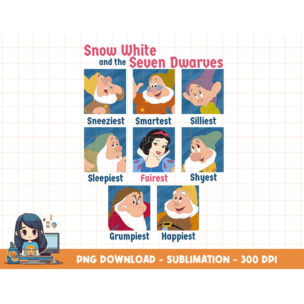 Disney Snow White And The Seven Dwarfs Group Box Up png, sublimation, digital print.jpg