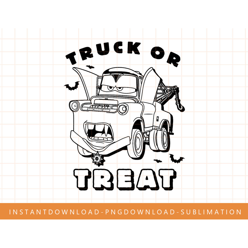 Disney Pixar Cars 2 Mater Halloween png, sublimate, digital print.jpg