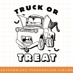 disney pixar cars 2 mater halloween png, sublimate, digital print