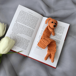 Dog bookmark. Ascendance of a bookworm.  Dog owner gifts