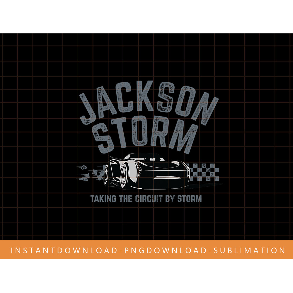 Disney Pixar Cars 3 Jackson Storm Graphic T-Shirt C1 png, sublimate, digital print.jpg