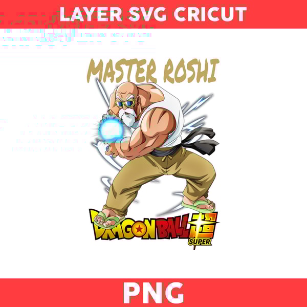 Master Roshi Png, Dragon Ball Super Png, Character Dragon Ba | Inspire ...