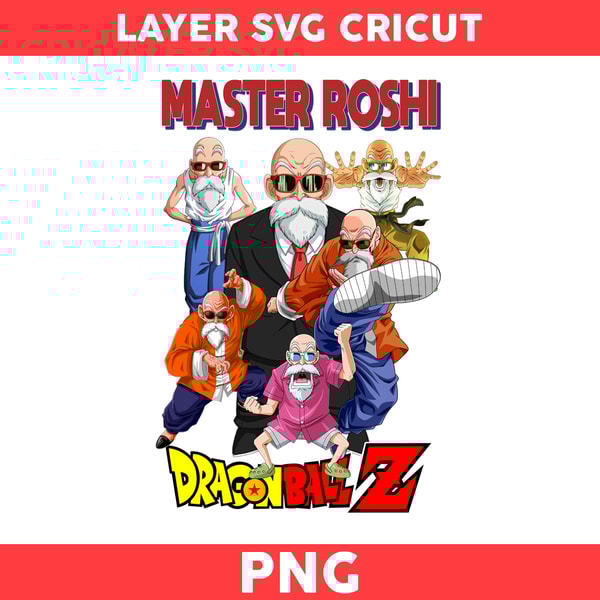Master Roshi Png, Dragon Ball Character Png, Dragon Ball Z P | Inspire ...